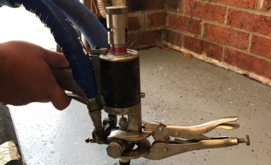 Foam injection technology solution for Triangle NC foundation repair
